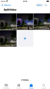 SplitVideoApp screenshot 1
