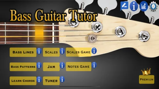 Bass Guitar Tutor screenshot 0