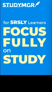 StudyMgr :SRSLY Pomodoro Timer screenshot 0