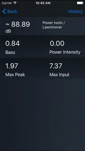 dBSoundMeter Pro screenshot 3