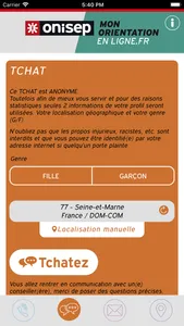 Mon orientation en ligne screenshot 2