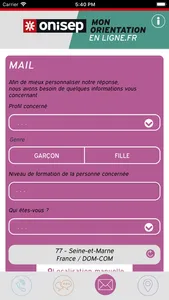 Mon orientation en ligne screenshot 3
