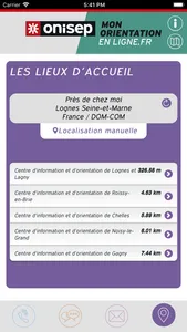 Mon orientation en ligne screenshot 4