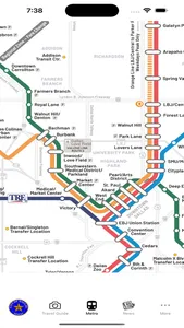 Dallas Guide and Subway map screenshot 2