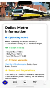 Dallas Guide and Subway map screenshot 3