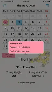 Lịch VN screenshot 3