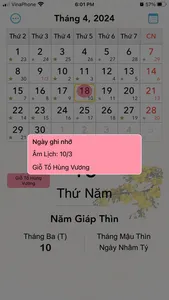 Lịch VN screenshot 4