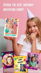 Birthday party invitation for screenshot 1