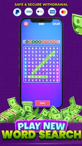 Word Search Real Money Prizes screenshot 0