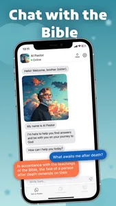 AI Pastor: Christian Chat,Talk screenshot 1