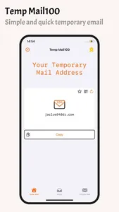TempMail 100 - Privacy Email screenshot 0
