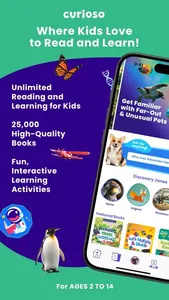 Curioso: Kids' Online Learning screenshot 0