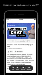 MS Workouts screenshot 2