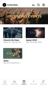 Living Hope Church Hamilton screenshot 2