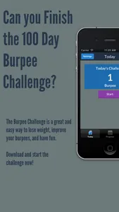 Burpee Challenge - Get Stronger and Leaner with this simple CrossFit Exercise! screenshot 0