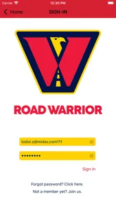 Road Warrior Rewards screenshot 1