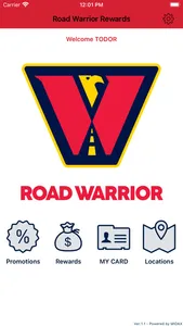 Road Warrior Rewards screenshot 2