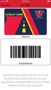Road Warrior Rewards screenshot 5