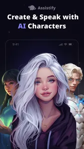 Assistify: AI Character Chat screenshot 0