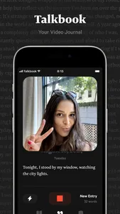 Talkbook Video Journal screenshot 0