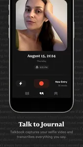 Talkbook Video Journal screenshot 1
