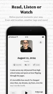 Talkbook Video Journal screenshot 2