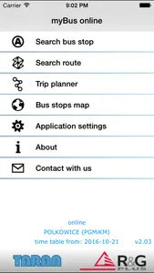 myBus online screenshot 0