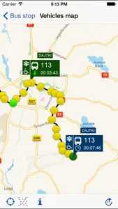 myBus online screenshot 2