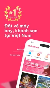 Mytour: Khách sạn, Chuyến bay screenshot 0