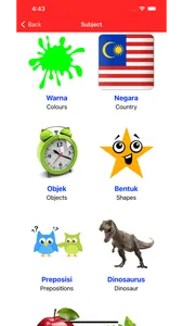 Learn Malay Vocabulary screenshot 1