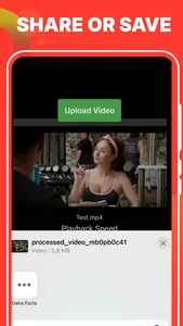 video speed changer. screenshot 2