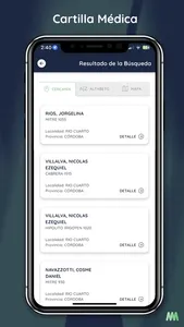 Mutual Medica APP screenshot 1