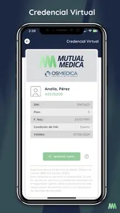 Mutual Medica APP screenshot 2
