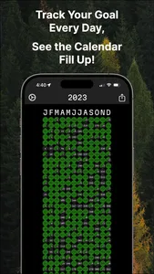 Daily Goal Calendar screenshot 0