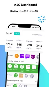 Glucose Blood Sugar Tracker screenshot 1