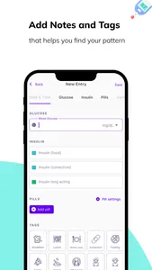 Glucose Blood Sugar Tracker screenshot 3