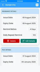 PUC Reminder - Vehicle Health screenshot 2