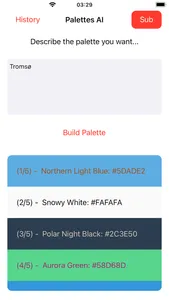 Color Palette Generator AI screenshot 2