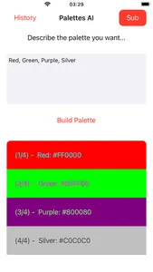 Color Palette Generator AI screenshot 4