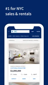 StreetEasy NYC Rentals & Sales screenshot 0