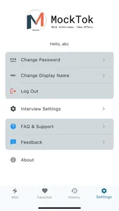 MockTok - Mock Interview AI screenshot 2