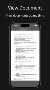 PDF Conversion-Convert To Word screenshot 2