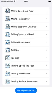 CNC Machinist Calculator screenshot 0