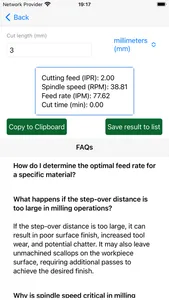 CNC Machinist Calculator screenshot 2