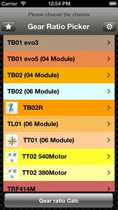 RC Gear Ratio Picker screenshot 0