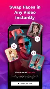 SwapAI - Video AI Face Swap screenshot 0