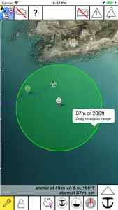 Anchor! drag alarm screenshot 1