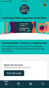 Cambridge English events screenshot 0