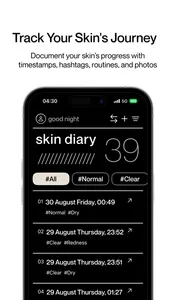 Skin Diary: Track & Glow screenshot 0