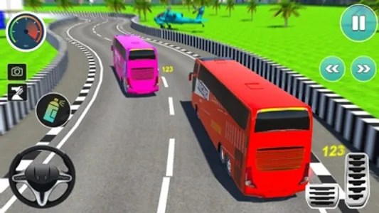Bus Simulator Racing Games 3D screenshot 3